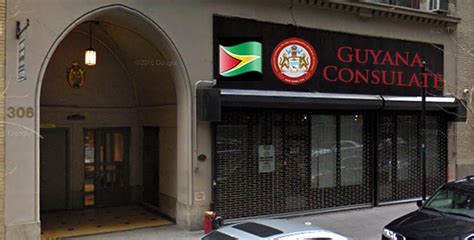 guyana consulate new york number